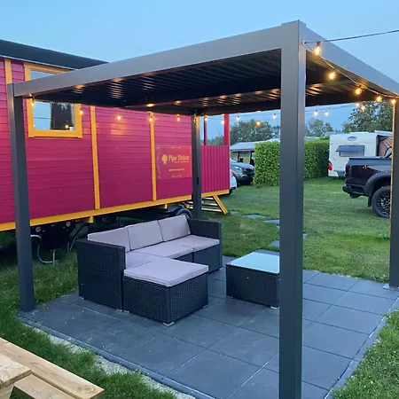 Pipowagen Deluxe Camping Lepelstraat